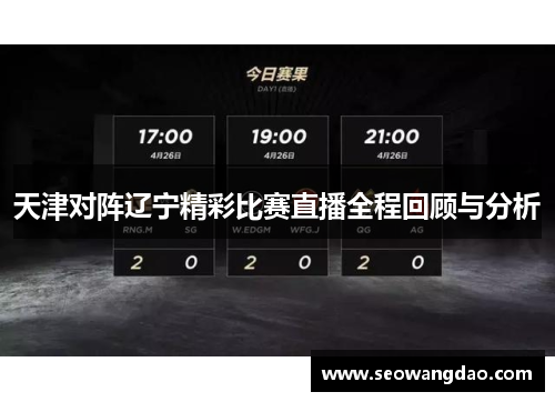 天津对阵辽宁精彩比赛直播全程回顾与分析