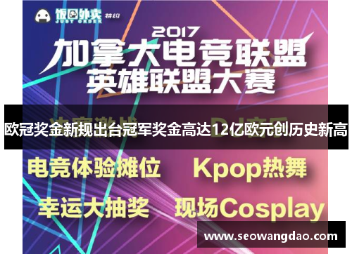 欧冠奖金新规出台冠军奖金高达12亿欧元创历史新高