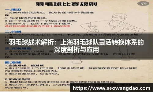 羽毛球战术解析：上海羽毛球队灵活转换体系的深度剖析与应用